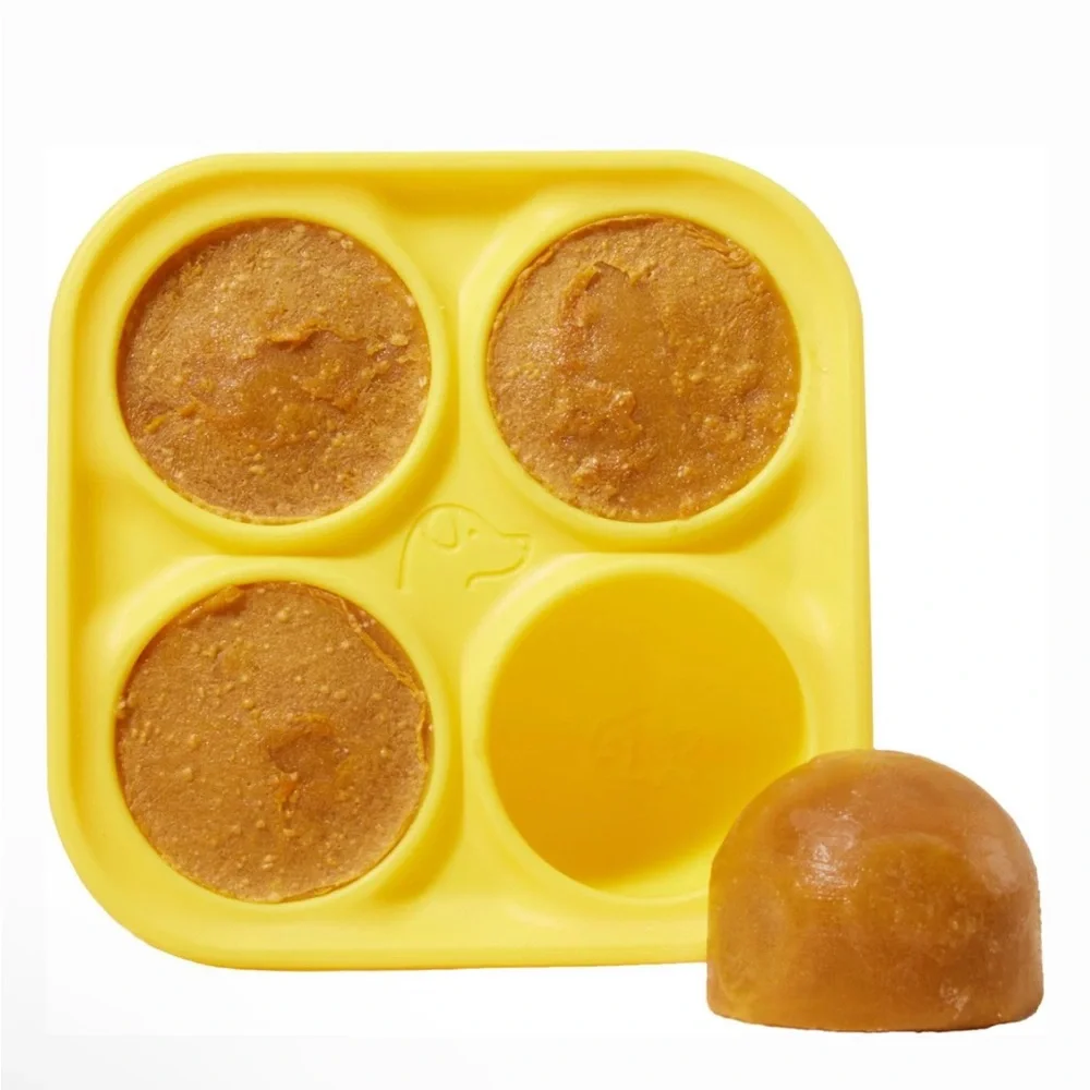Woof Pupsicle Treat Tray Mold Treat Dispenser Dog Toy, Small